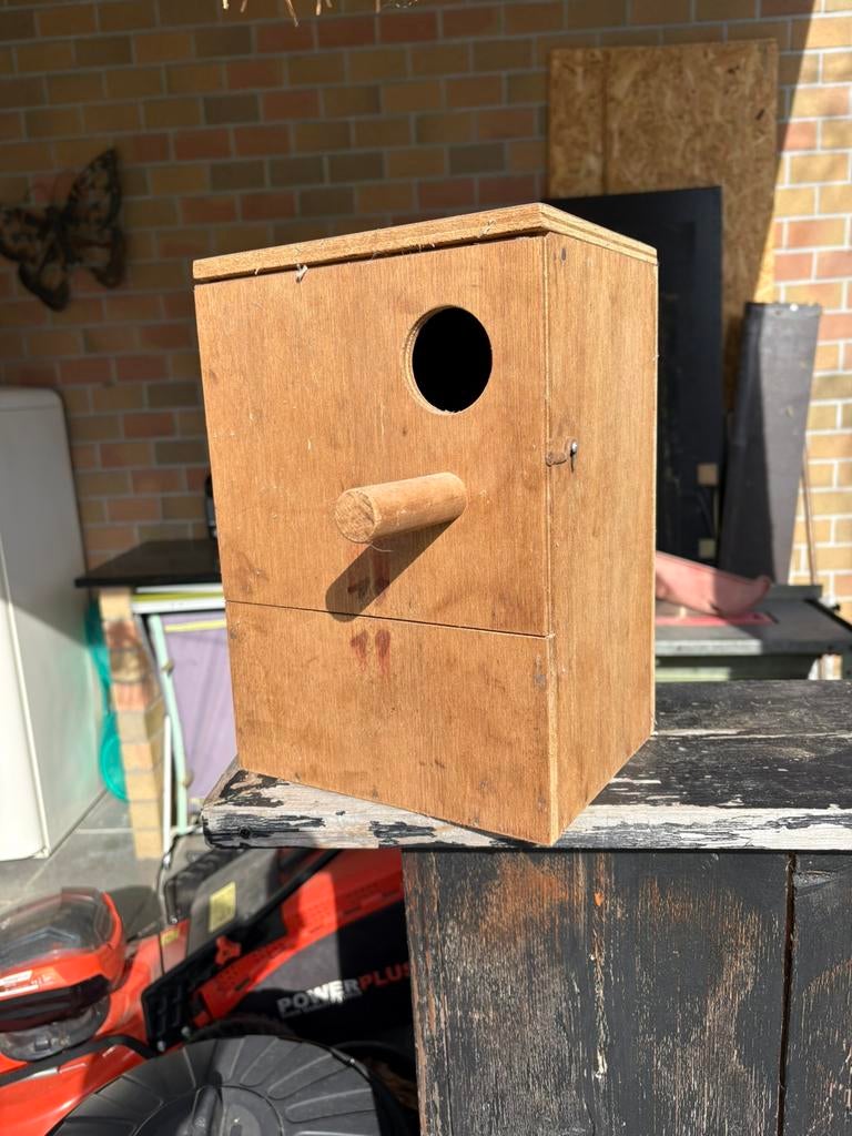 Nestkasten kleine parkieten, Dieren en Toebehoren, Ophalen, Zo goed als nieuw