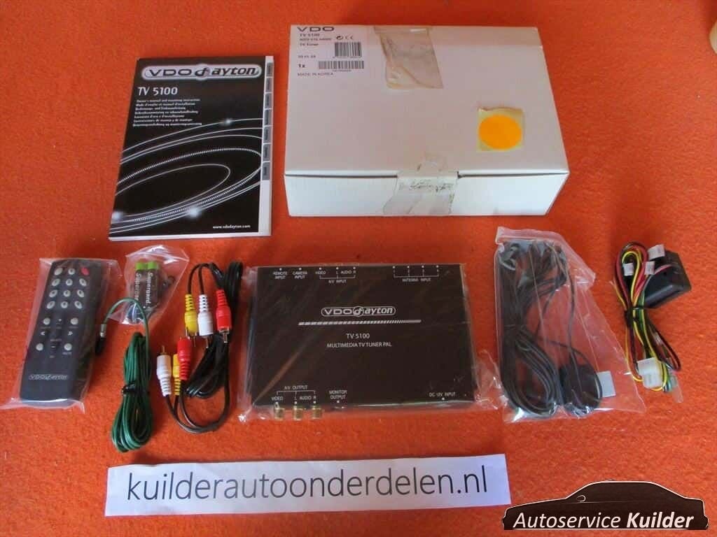 VDO TV5100 TV Tuner in auto Nieuw in de doos, -, -, Nieuw, Ophalen of Verzenden