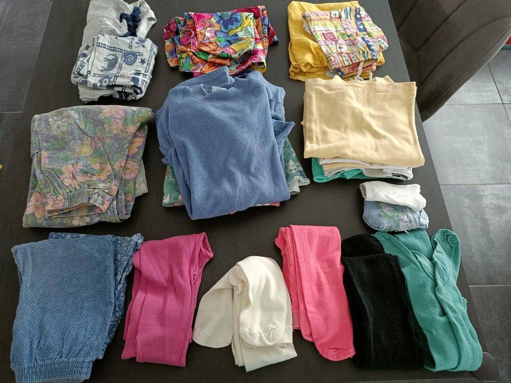 Kledingpakket meisjes / maat 134 / 24 stuks, Ophalen, Maat 134