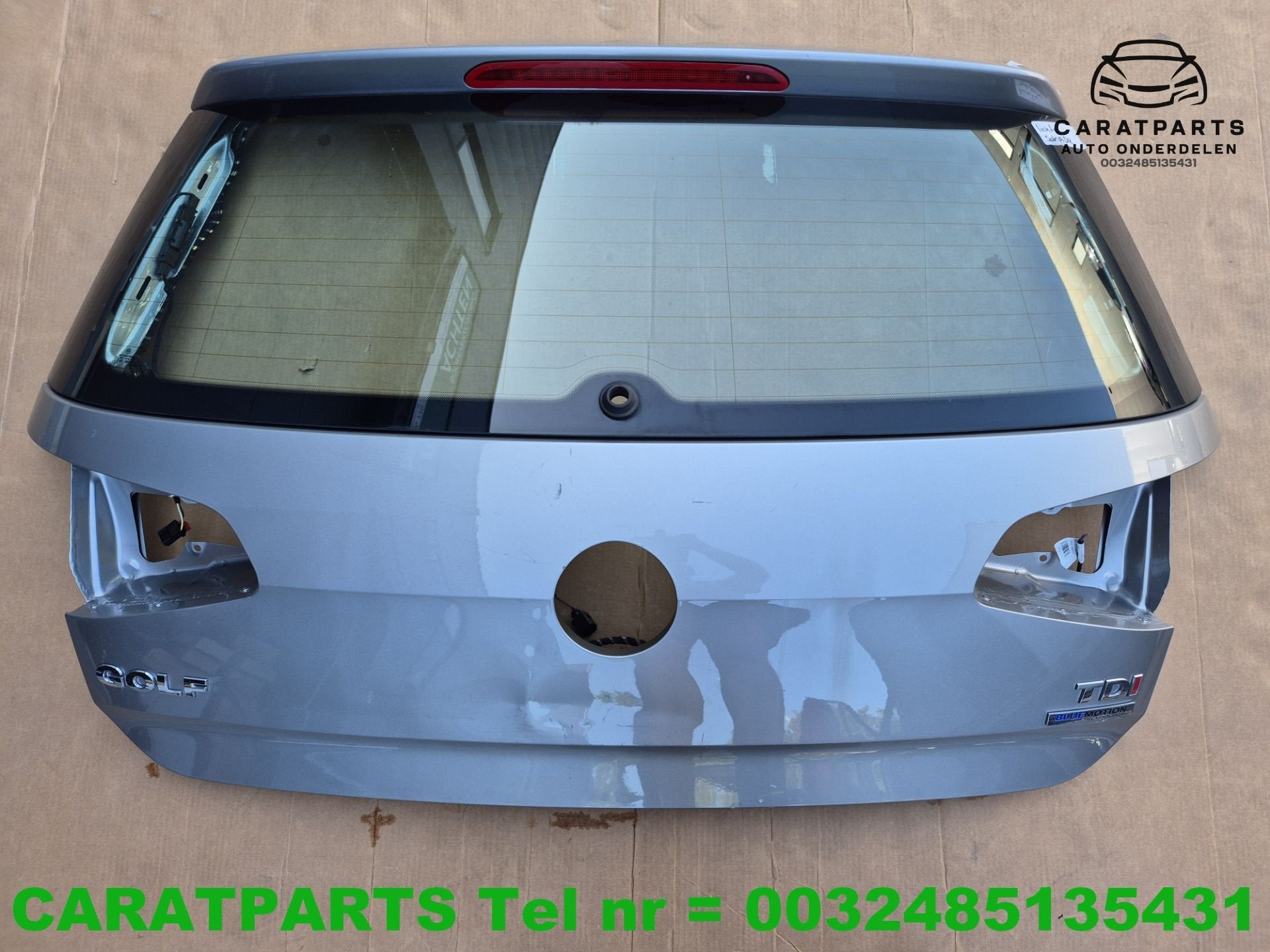 5G6827025 Volkswagen Golf 7 achterruit golf 7 achter ruit, Auto-onderdelen, Gebruikt, Volkswagen AG, Vw@volkswagen.de, Achter