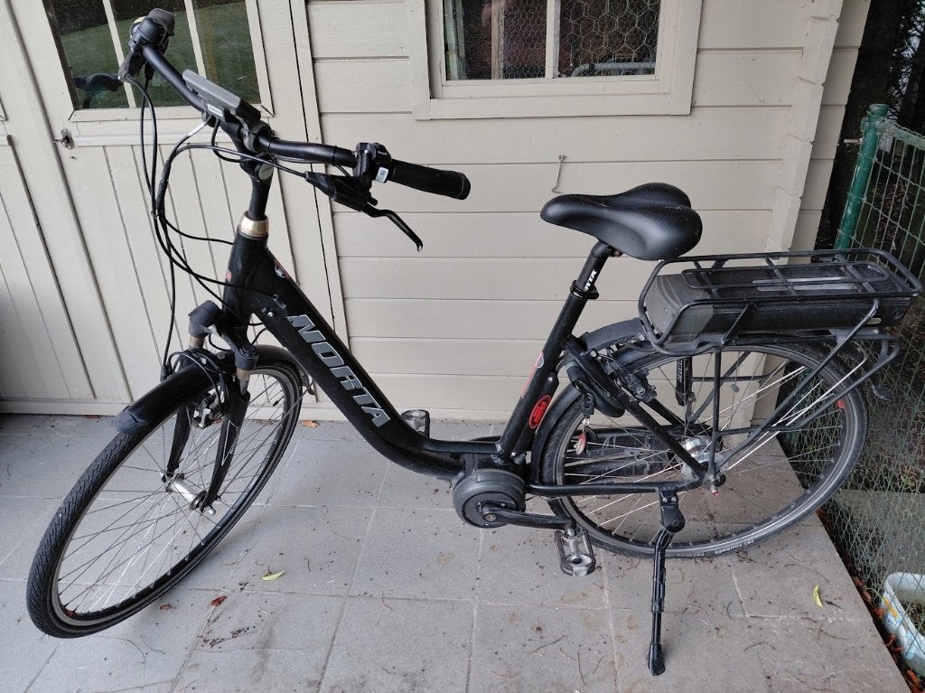 Elektrische damesfiets Norta M600, Gebruikt, Velgrem, 50 tot 53 cm, Ophalen