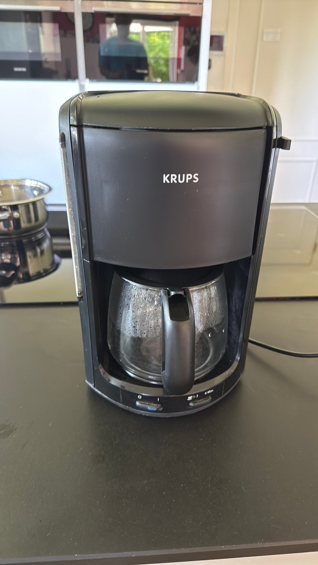 Machine a cafe krups, Café moulu, Utilisé, 4 à 10 tasses, Enlèvement