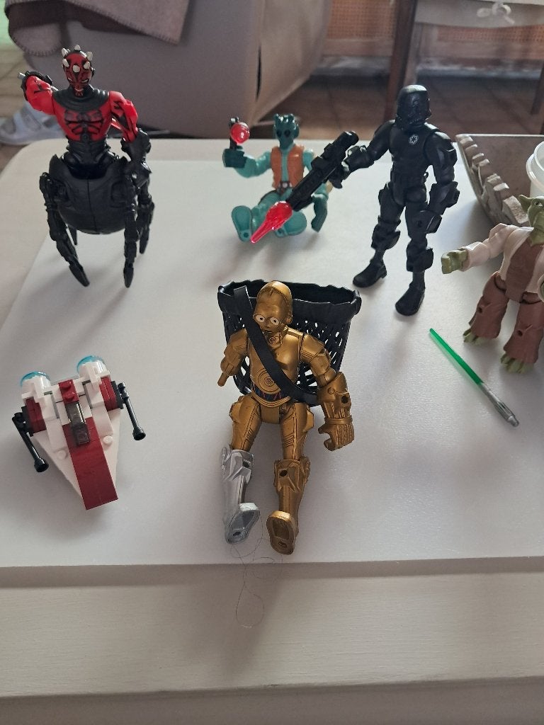 14 figuurtjes Star Wars, Enlèvement, Comme neuf, Figurine