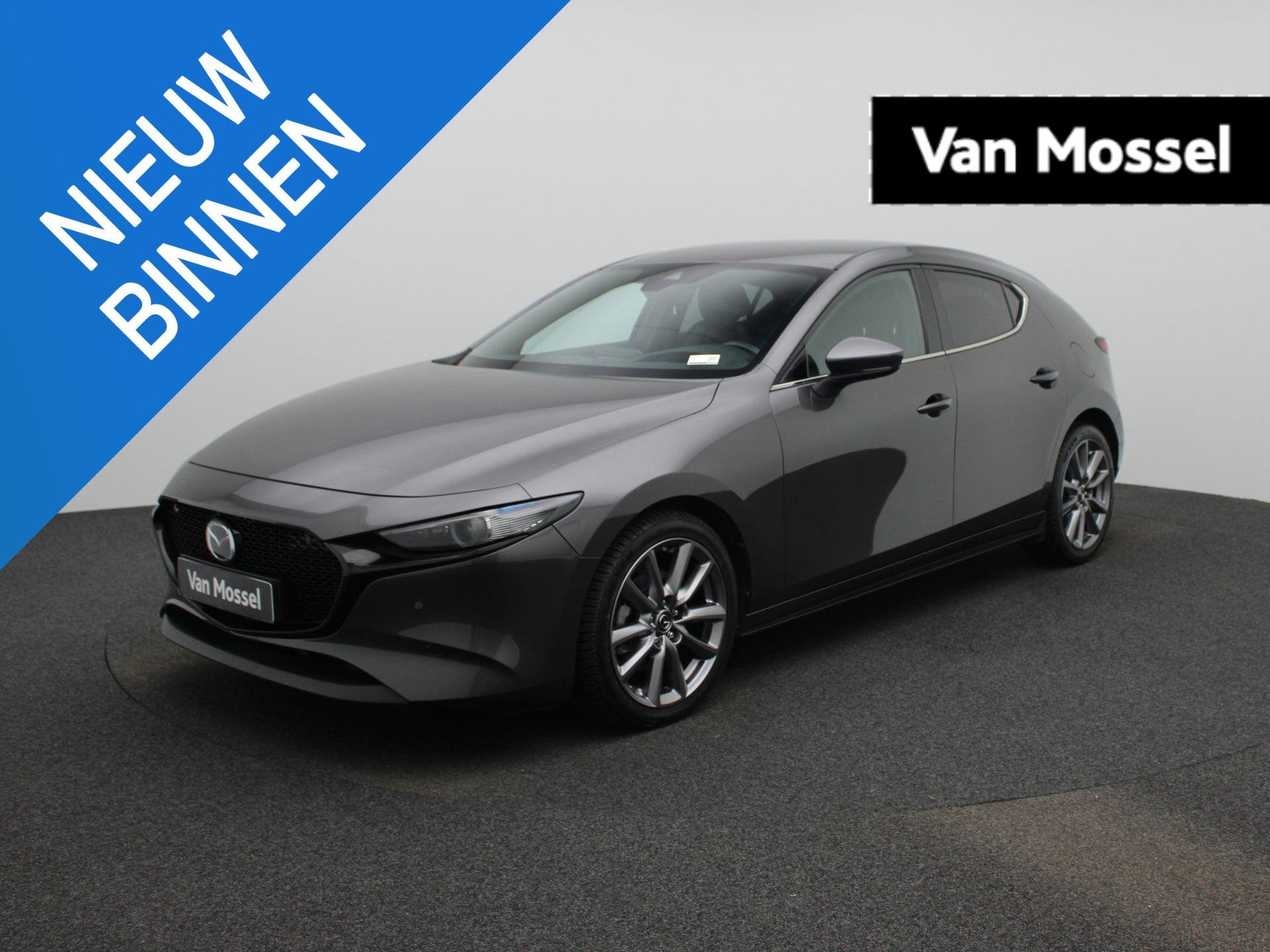 Mazda Mazda3 Hatchback 2.0 Skyactiv-G 90kW Skycruise LEDER |, Auto's, Mazda, Gebruikt, 4 cilinders, Bedrijf, https://public.car-pass.be/vhr/f66920b5-5a69-48a8-950e-cf0679194011