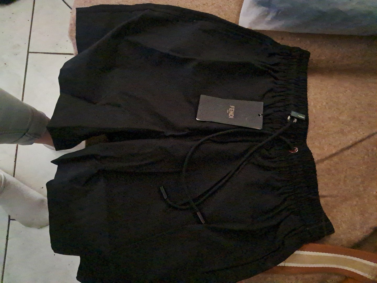FENDI short, Ophalen, Maat 48/50 (M), Zwart, Nieuw