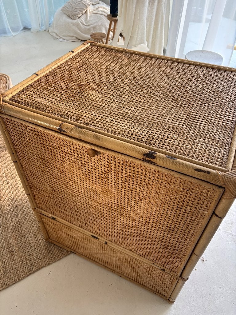 Rotan kast, Ophalen, Gebruikt