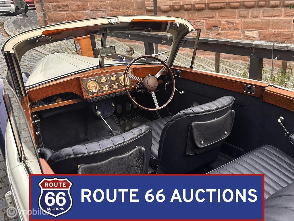 Riley RMD Cabriolet | 1950 | Route 66 Auctions, Overige merken, Zwart, Bedrijf, Handgeschakeld
