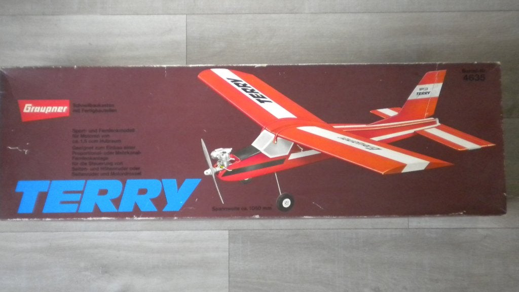 Graupner Terry, Hobby en Vrije tijd, Modelbouw | Radiografisch | Vliegtuigen, Ophalen of Verzenden, Nieuw