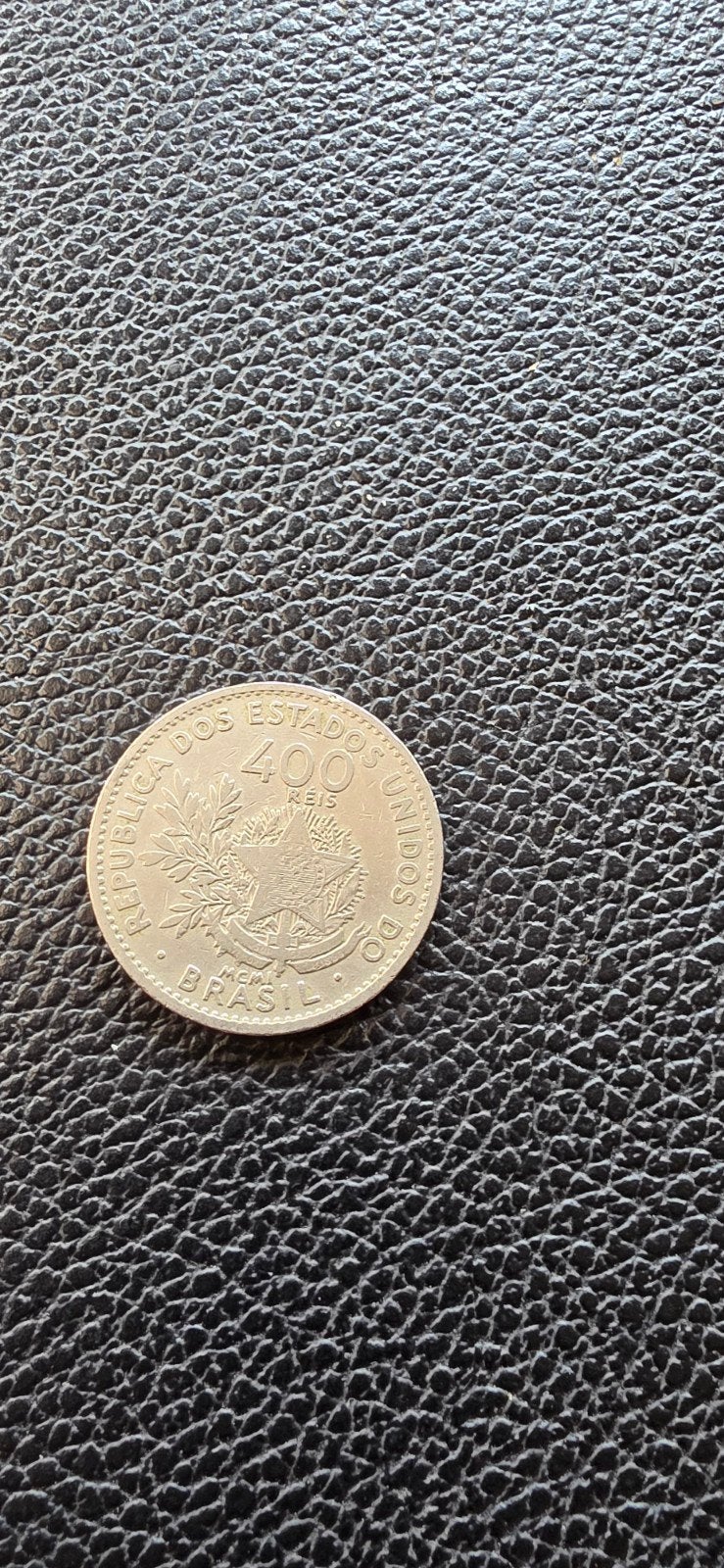 brasil 400 reis 1901, Verzamelen, Winkelwagenmuntjes, Ophalen of Verzenden