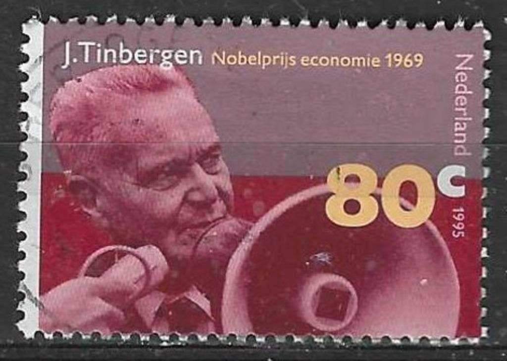 Nederland 1995 - Yvert 1519 - Jan Tinbergen (ST), Verzenden, Gestempeld