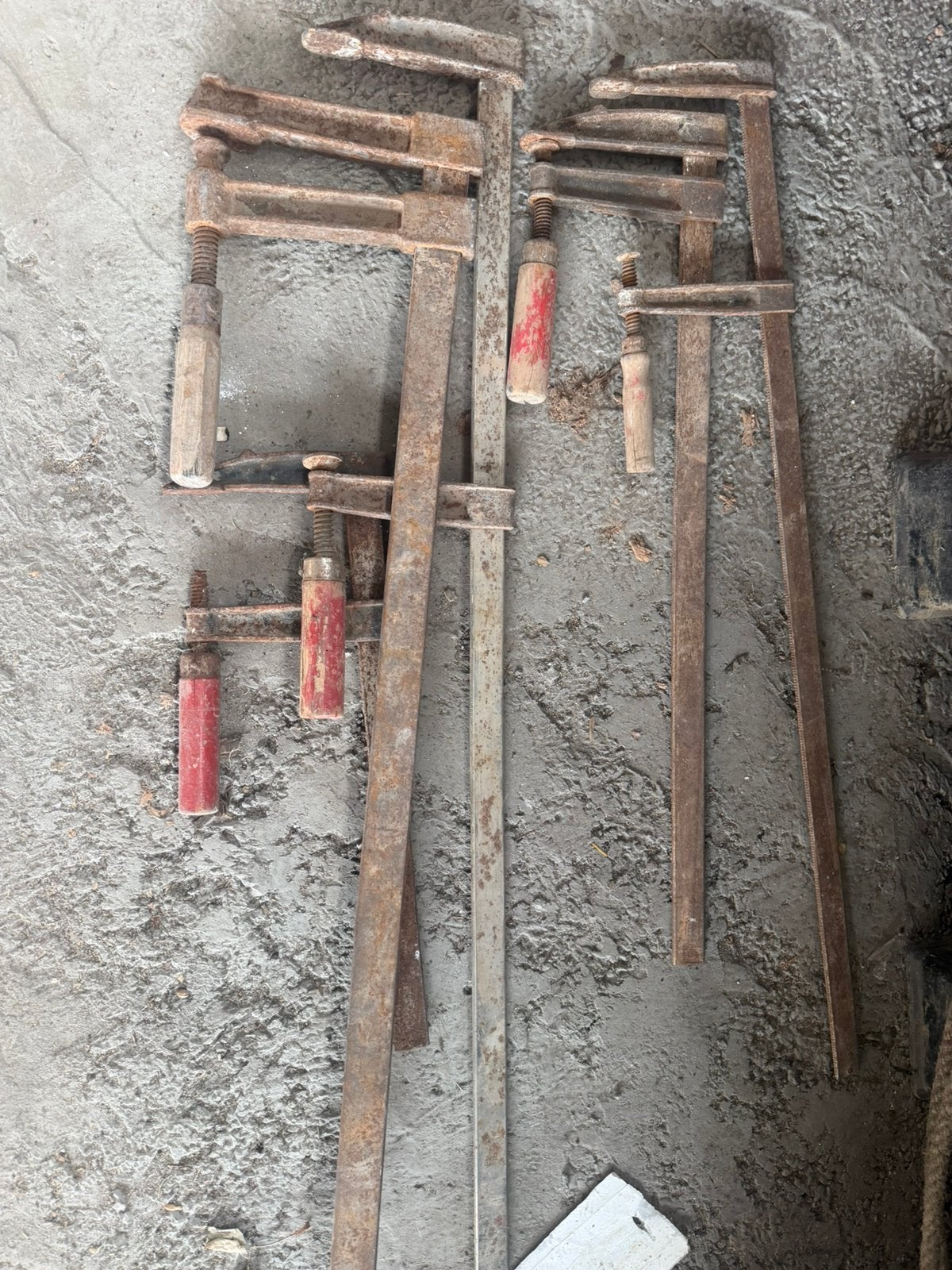 Serre joint 6 pieces 50€, Enlèvement ou Envoi, Comme neuf