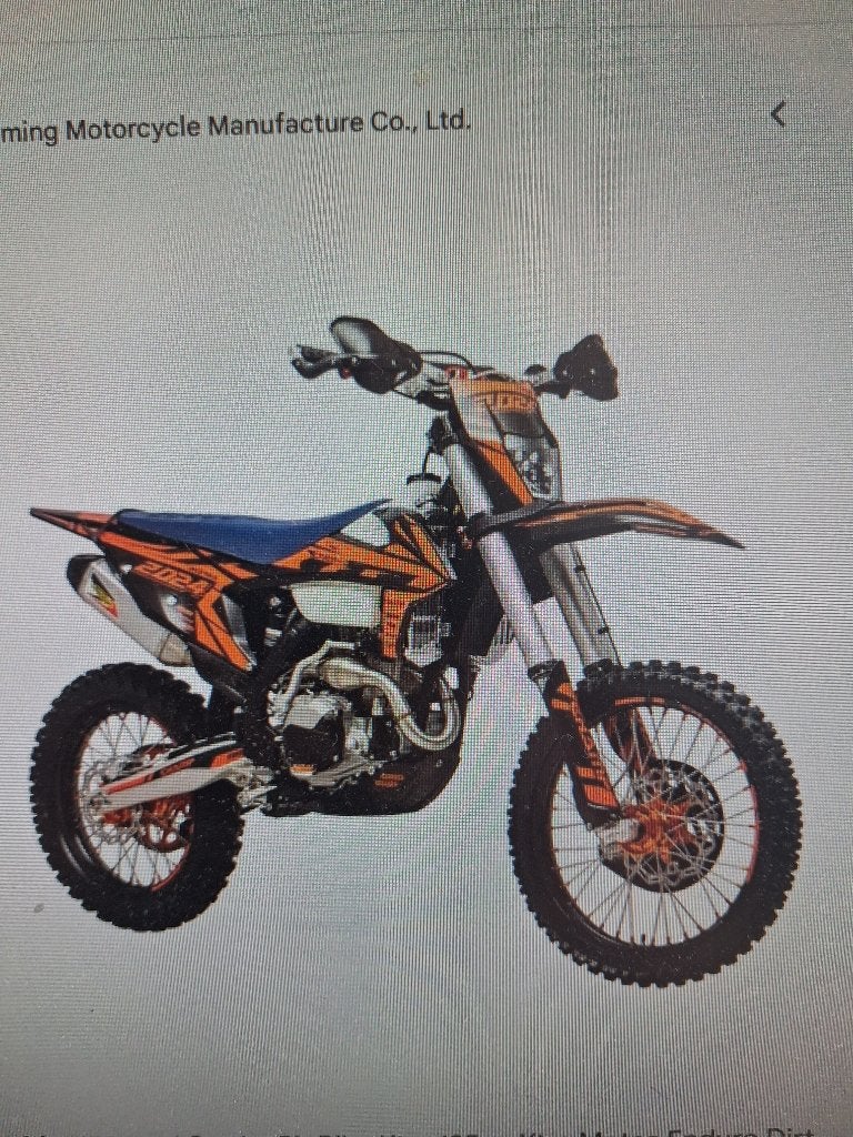 GEZOCHT : Enduro KTM of GAS GAS   350 / 450, Motoren, Particulier, Enduro