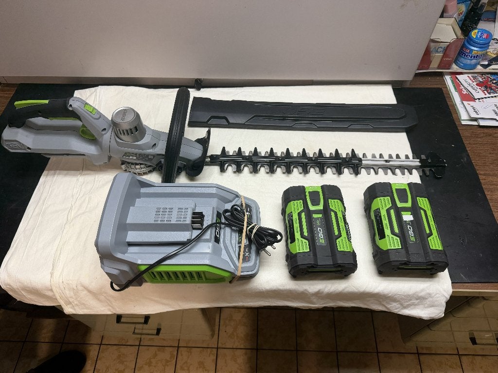 ego power+ hedge trimmer HT5100E, Ophalen, Zo goed als nieuw, Accu, EGO POWER