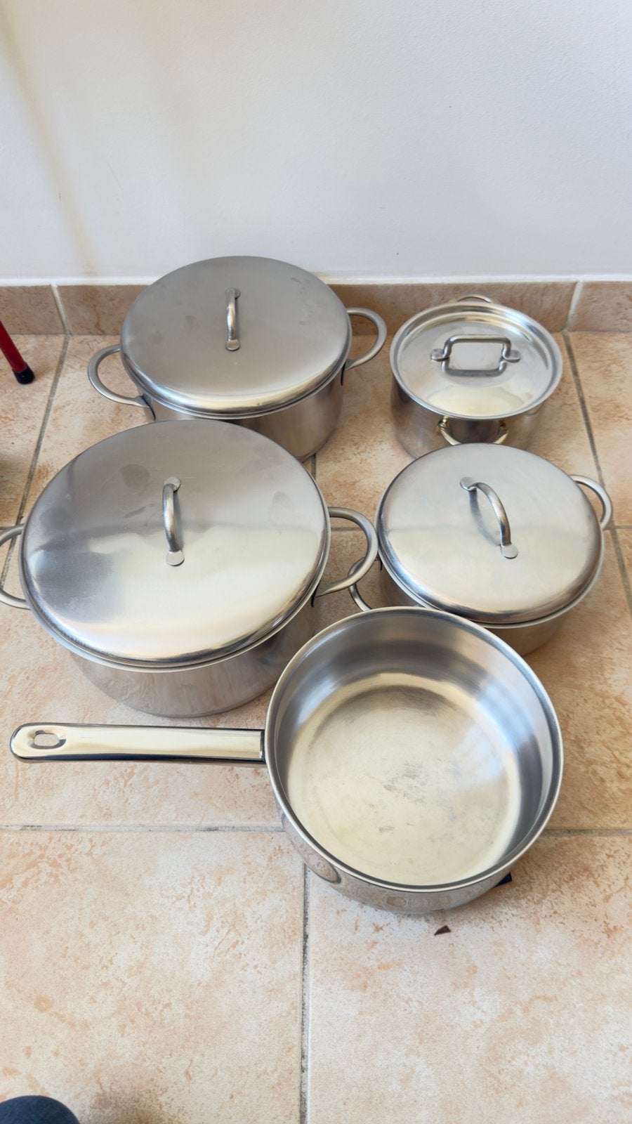 Lot de 5 casseroles, Enlèvement, Comme neuf