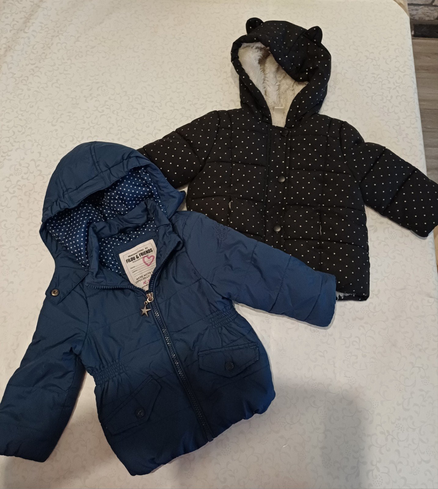 Jassen 12 maand: winterjas + tussenseizoensjas, Kinderen en Baby's, Ophalen