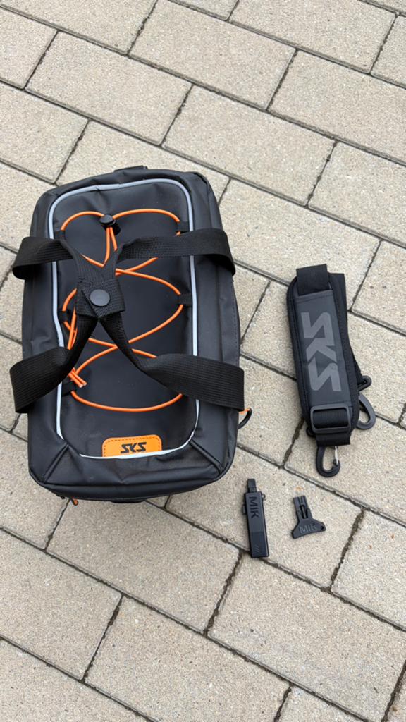SKS INFINITY TOPBAG fietstas van 7 liter met MIK-bevestiging, Fietsen en Brommers, Fietsaccessoires | Fietstassen, Ophalen, Zo goed als nieuw