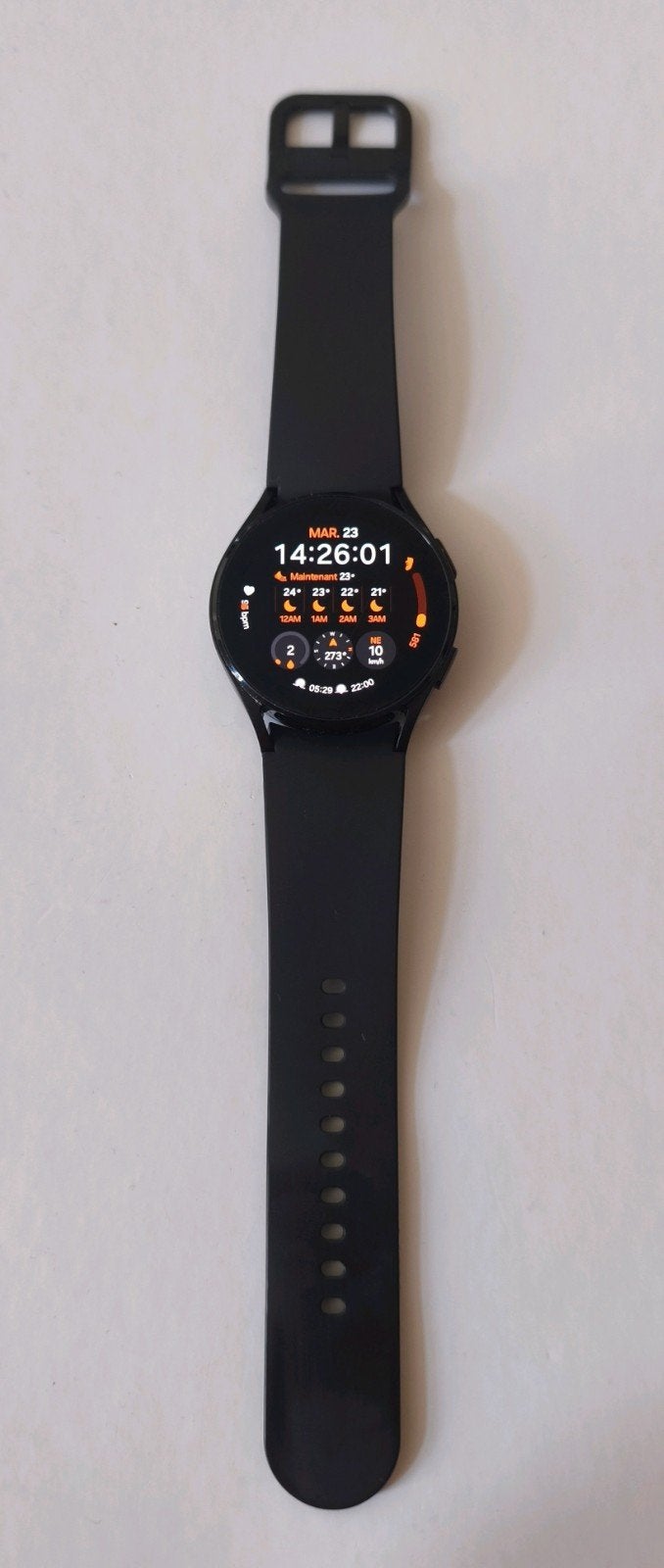 Samsung Galaxy Watch 4 - 40 mm SM-R860, Gebruikt, Conditie, Zwart, Ophalen of Verzenden