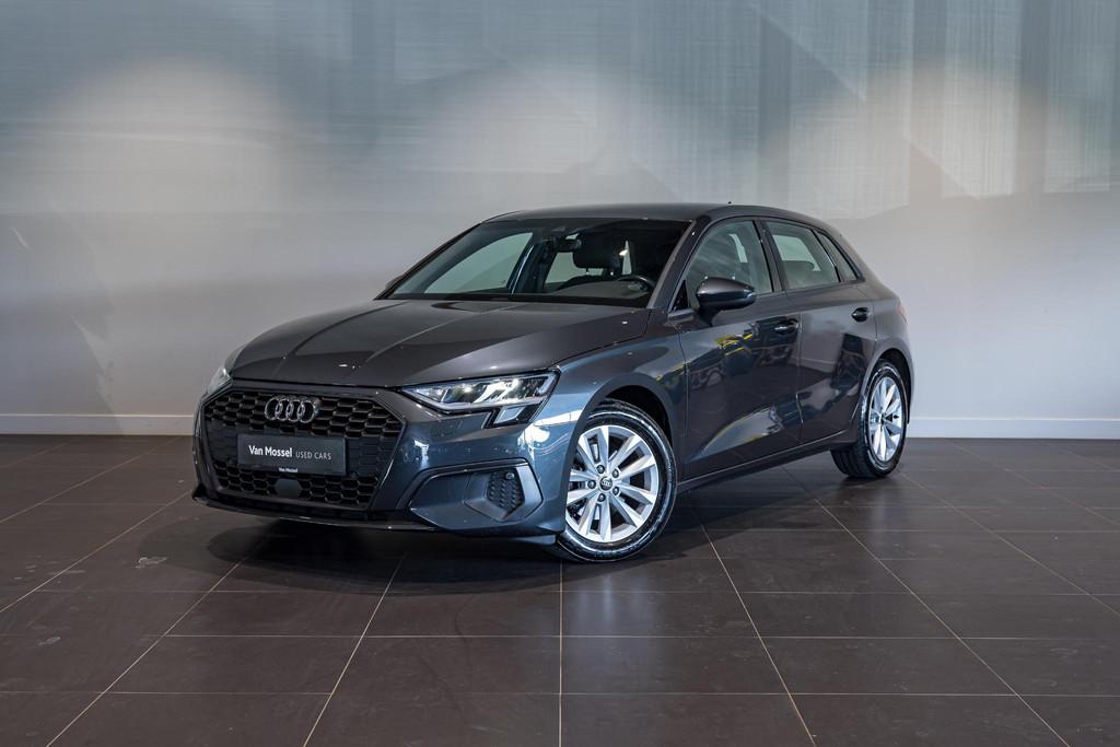 Audi A3 Sportback 1.5 35 TFSi 110kW S tronic Attraction, Autos, Argent ou Gris, Achat, Entreprise, Noir