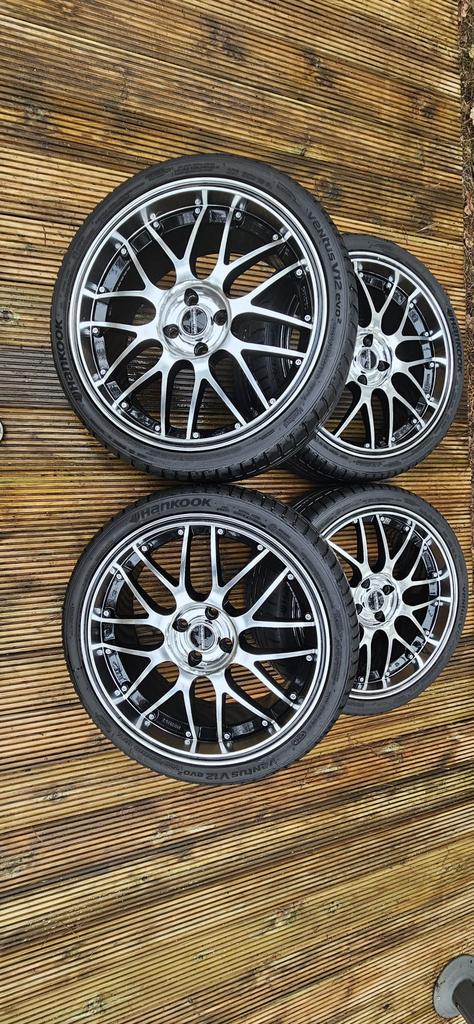 Set van banden en velgen, Auto-onderdelen, Banden en Velgen, Banden en Velgen, All Season, 18 inch, 225 mm, Personenwagen, Nieuw