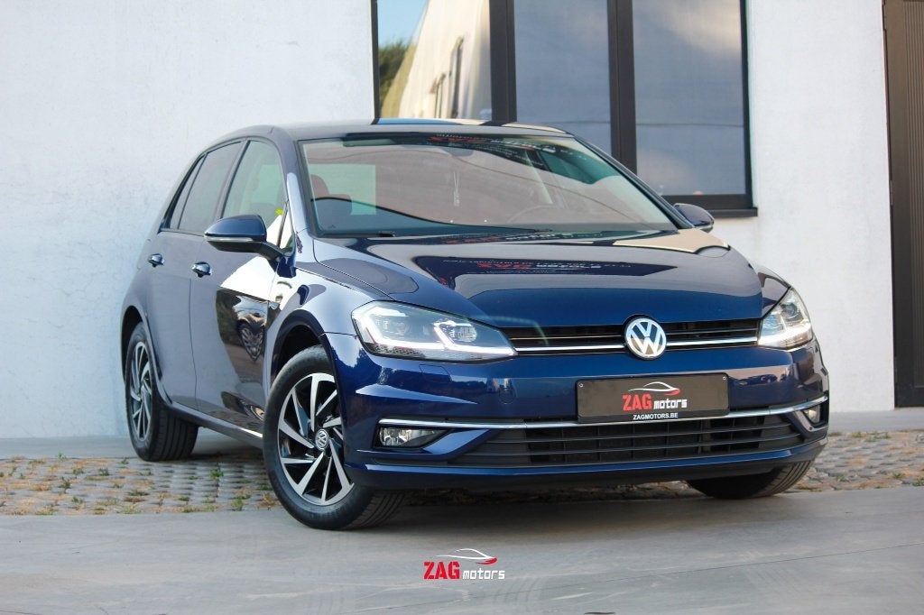 Volkswagen Golf VII JOIN DSG | 89.000km | ACC | LED|Navi|PDC, Auto's, Volkswagen, Stof, 4 cilinders, Blauw, Lichtsensor