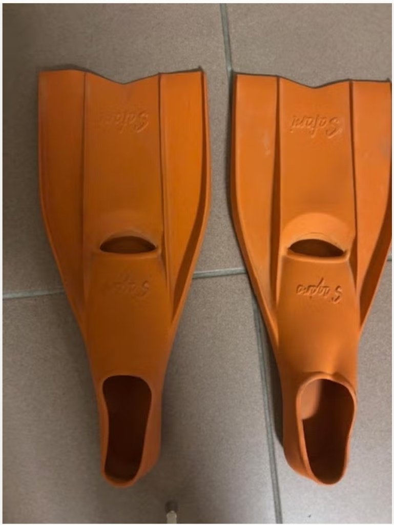 Palmes de natation taille 31/33, Enlèvement ou Envoi, Comme neuf, Palmes de plongée