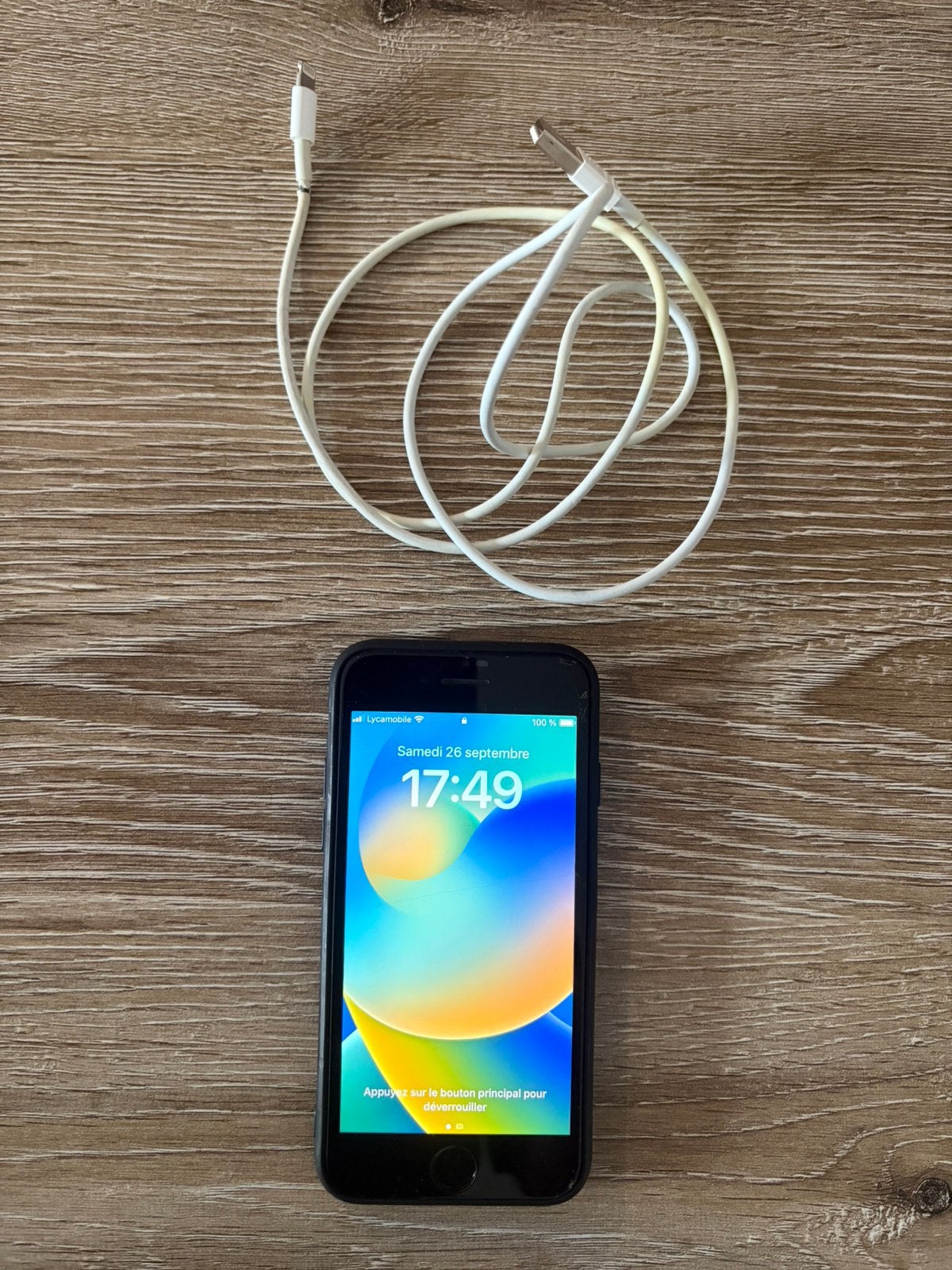 iPhone SE - 64 GB met kabel, Ophalen, Zo goed als nieuw