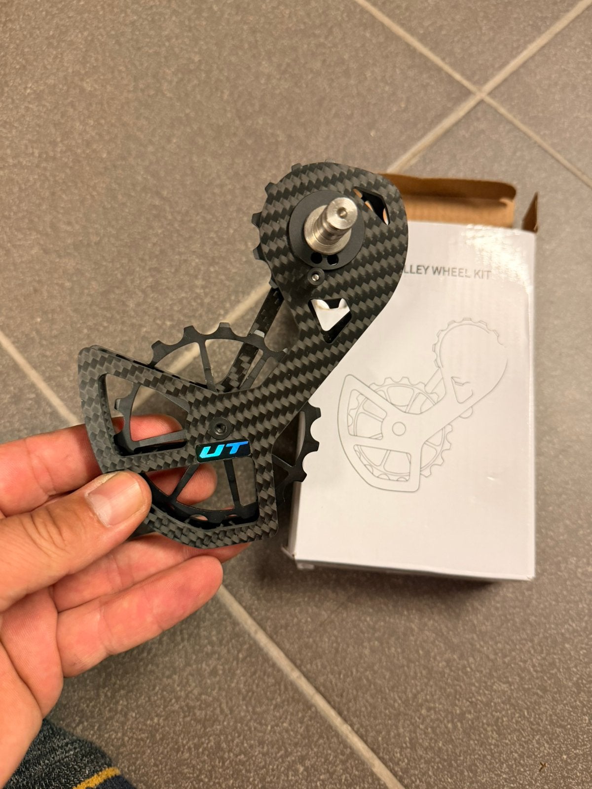 Pulley carbon 12speed ultegra, Computers en Software, Pc- en Netwerkkabels, Ophalen, Zo goed als nieuw