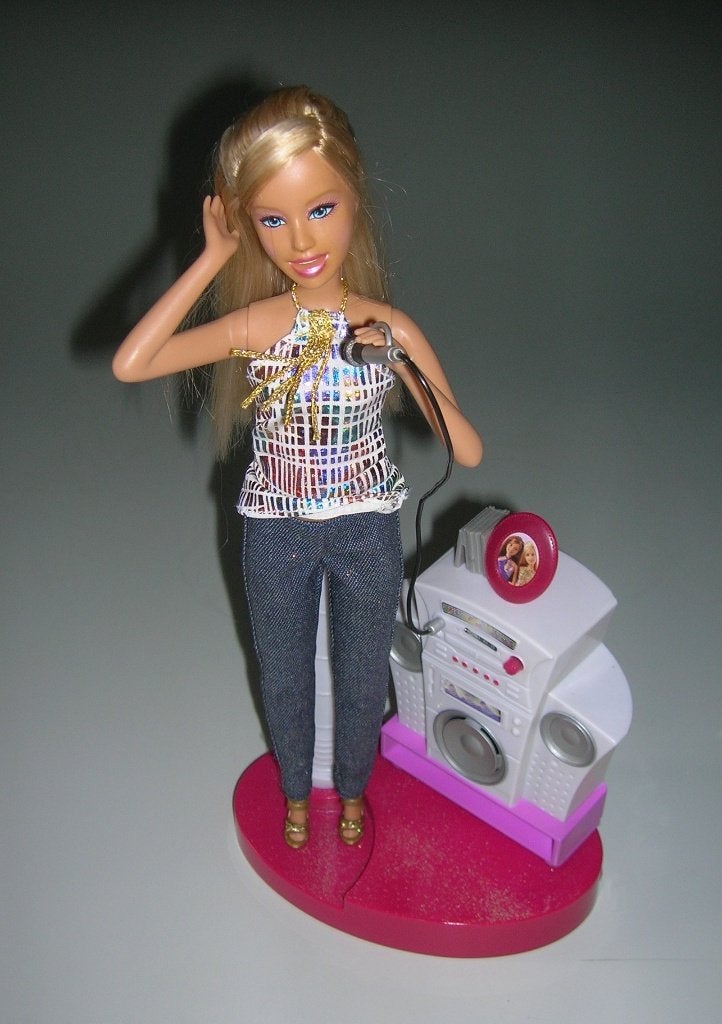 Singing Barbie, Ophalen, Zo goed als nieuw, Barbie