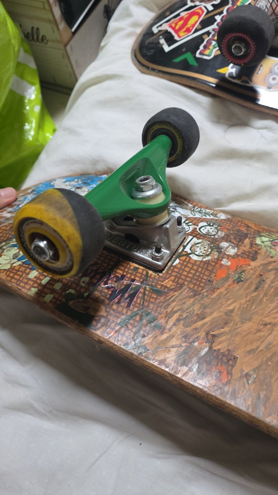 planche de skate full op, Sport en Fitness, Ophalen