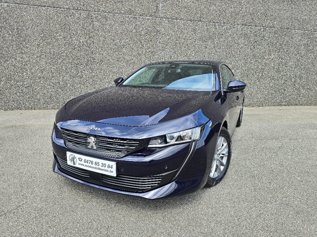 Peugeot 508 1.5 BlueHDi Allure Pack AIRCO/PDC+CAM./CARPLAY.., Achat, Entretenue par le concessionnaire, Noir, 5 portes