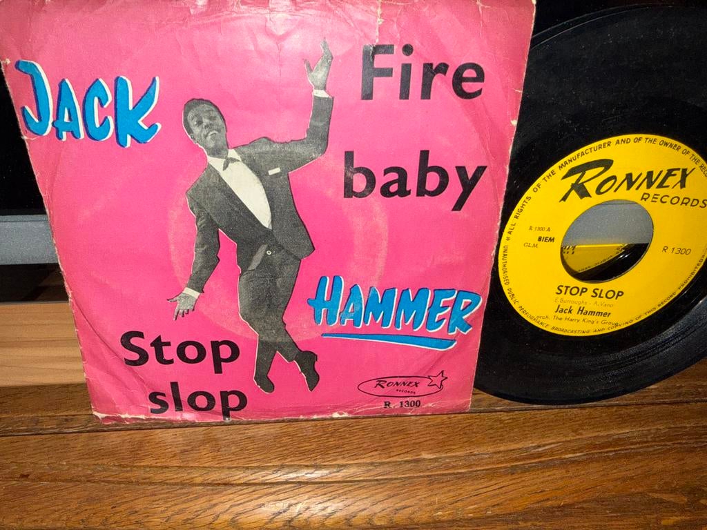 Stop Slop - Fire Baby, Pressage original, Enlèvement ou Envoi, Single, Comme neuf