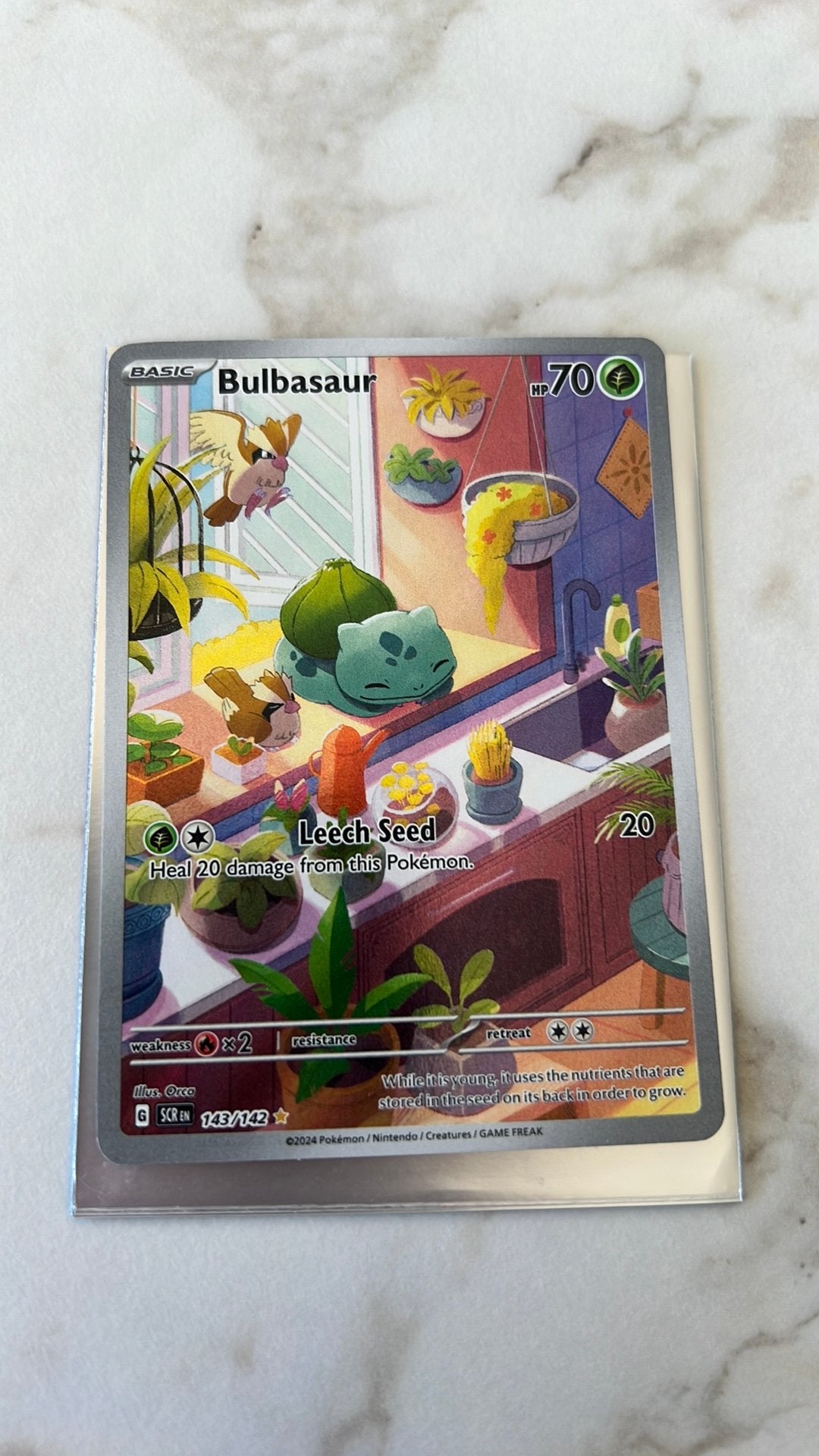 Full art bulbasaur, Ophalen of Verzenden, Zo goed als nieuw