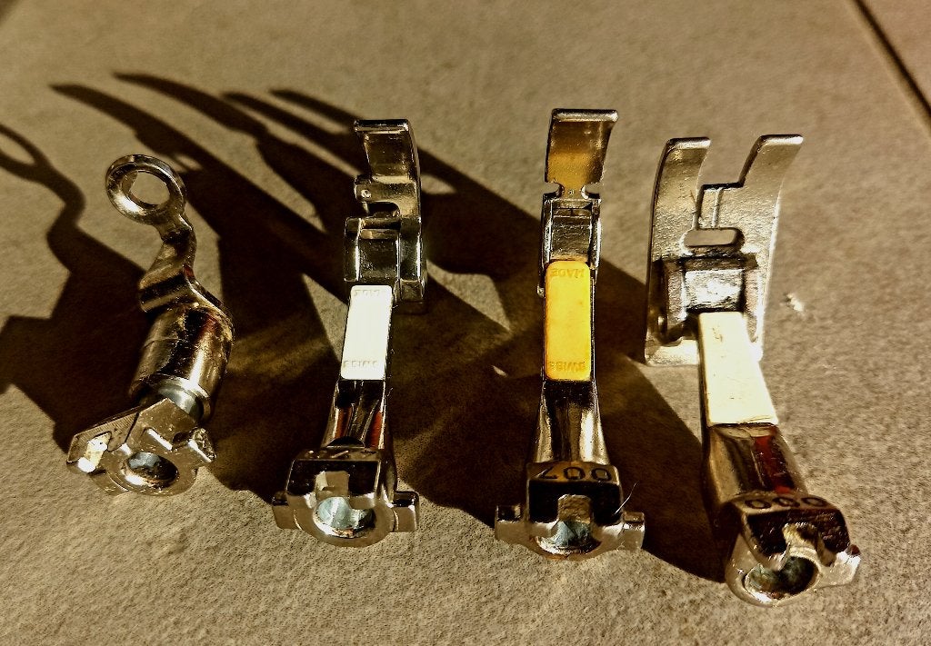 pieds pour ancienne  machine à coudre Bernina, Ophalen of Verzenden, Gebruikt, Naaimachine, Bernina