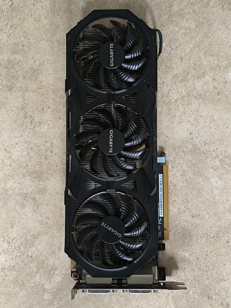 Carte graphique Gigabyte GTX 980 4Go (Windforce), Computers en Software, Videokaarten, PCI-Express 3, Ophalen of Verzenden, GDDR5