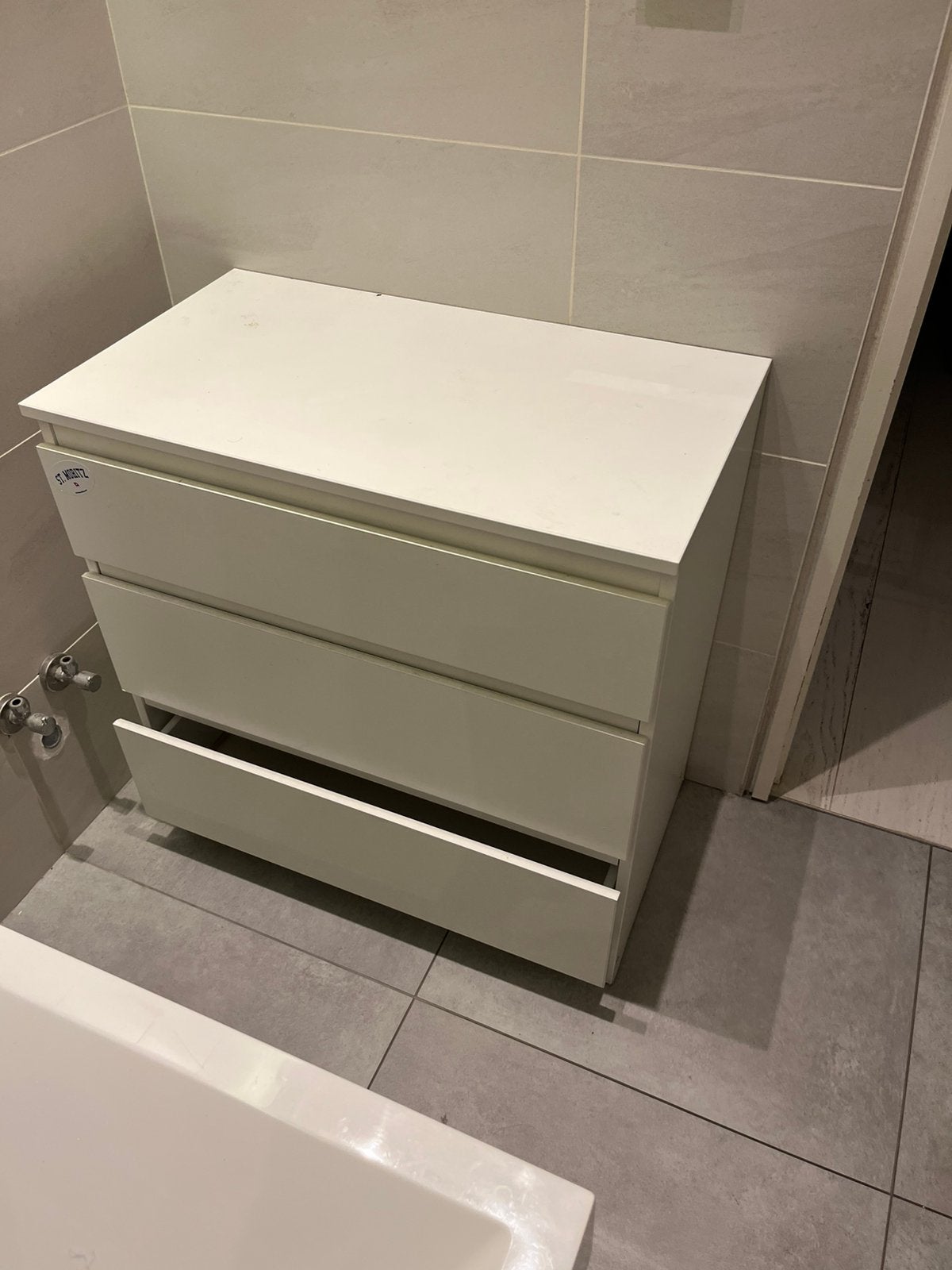 Meuble ikea 3 tiroirs, Enlèvement, Utilisé