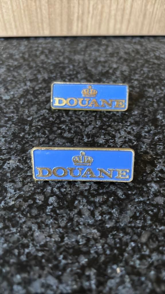 Douane badge, Verzamelen, Militaria | Algemeen, Ophalen of Verzenden, Overige soorten