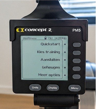 Concept2 Model D roeimachine – PM5 monitor – goede staat, Ophalen, Zo goed als nieuw, Benen, Roeitrainer