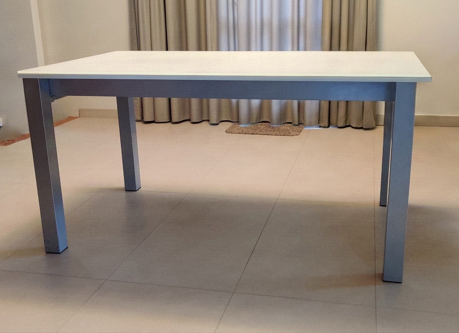 Eettafel uitschuifbaar 15090 (2  50), Huis en Inrichting, Ophalen, Glas