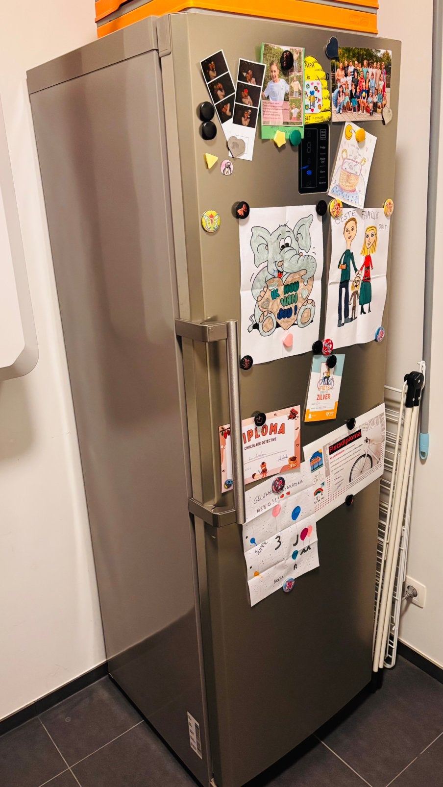 Samsung ijskast - vrijstaand model / 350 liter, Elektronische apparatuur, Koelkasten en IJskasten, 200 liter of meer, Ophalen