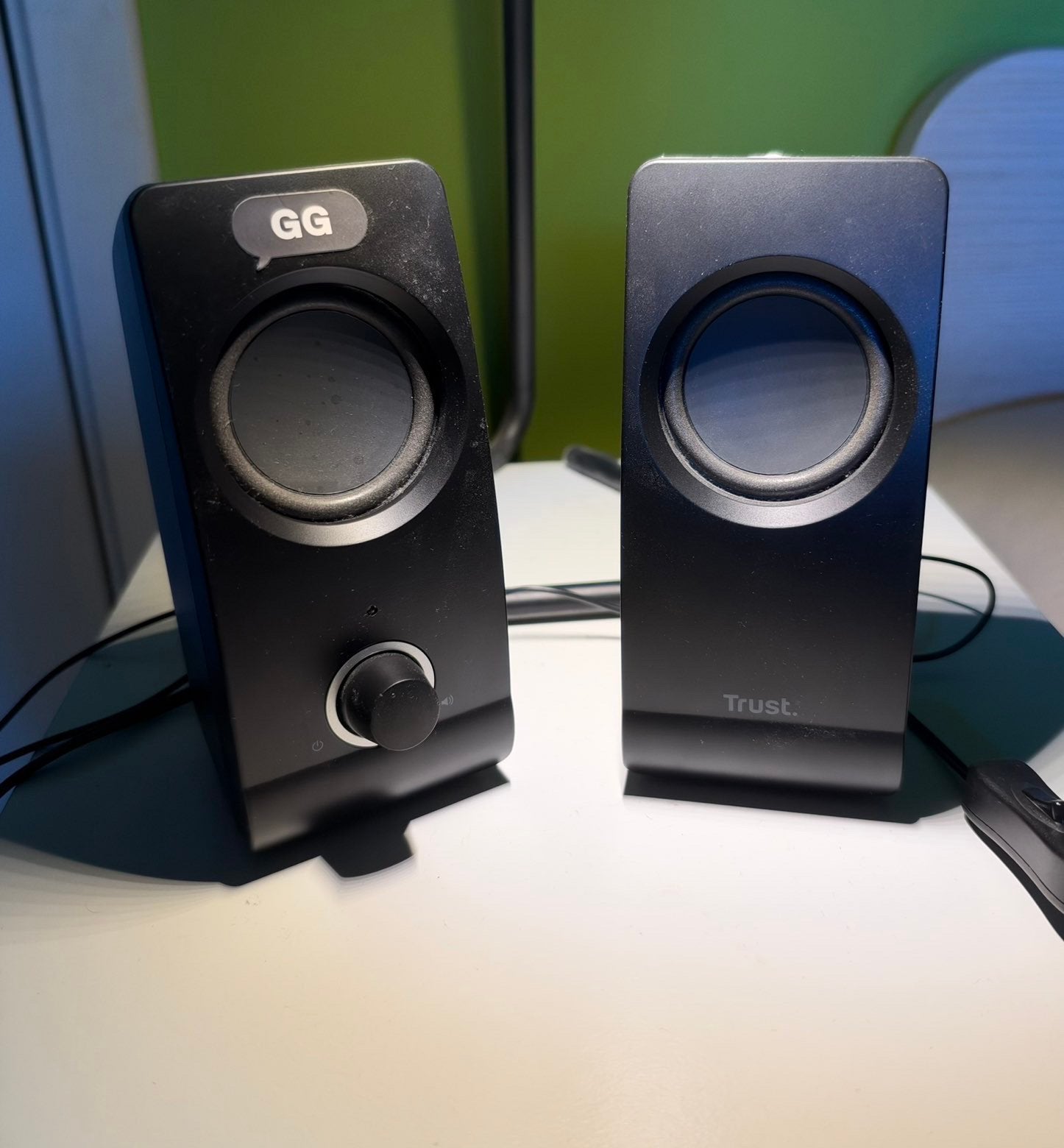 Speakers van trust voor computer of PlayStation, Informatique & Logiciels, Enlèvement, Comme neuf