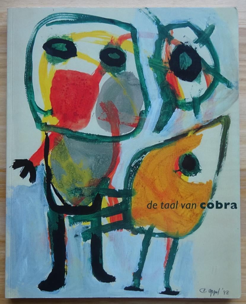 de taal van Cobra, 2004, Amstelveen, Peinture et dessin, Enlèvement ou Envoi, Comme neuf, Willemijn Stokvis