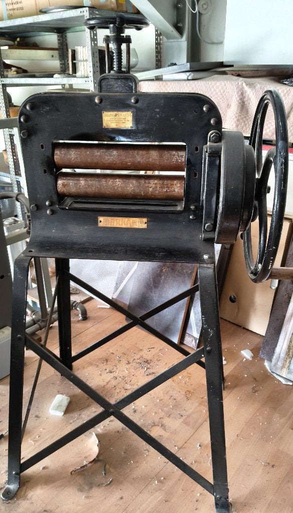 Presse à plastifier, Enlèvement, Utilisé