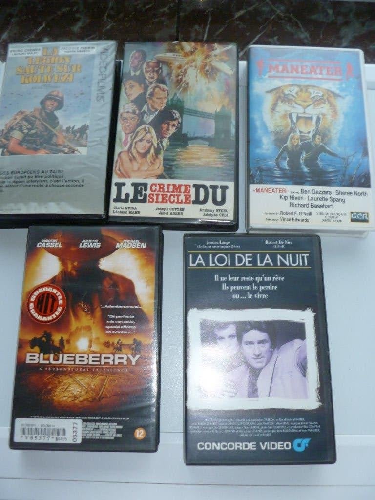 video casettes, CD & DVD, Thrillers et Policier, Tous les âges, Utilisé, VHS