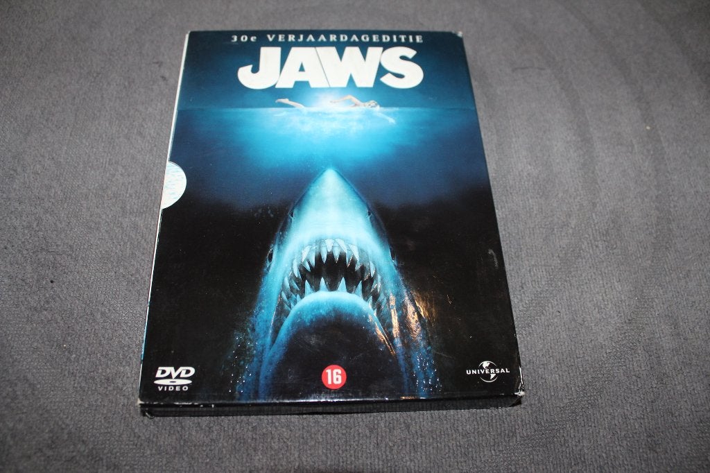 DVD Jaws, CD & DVD, DVD | Classiques, Enlèvement ou Envoi, Horreur, À partir de 16 ans, Utilisé