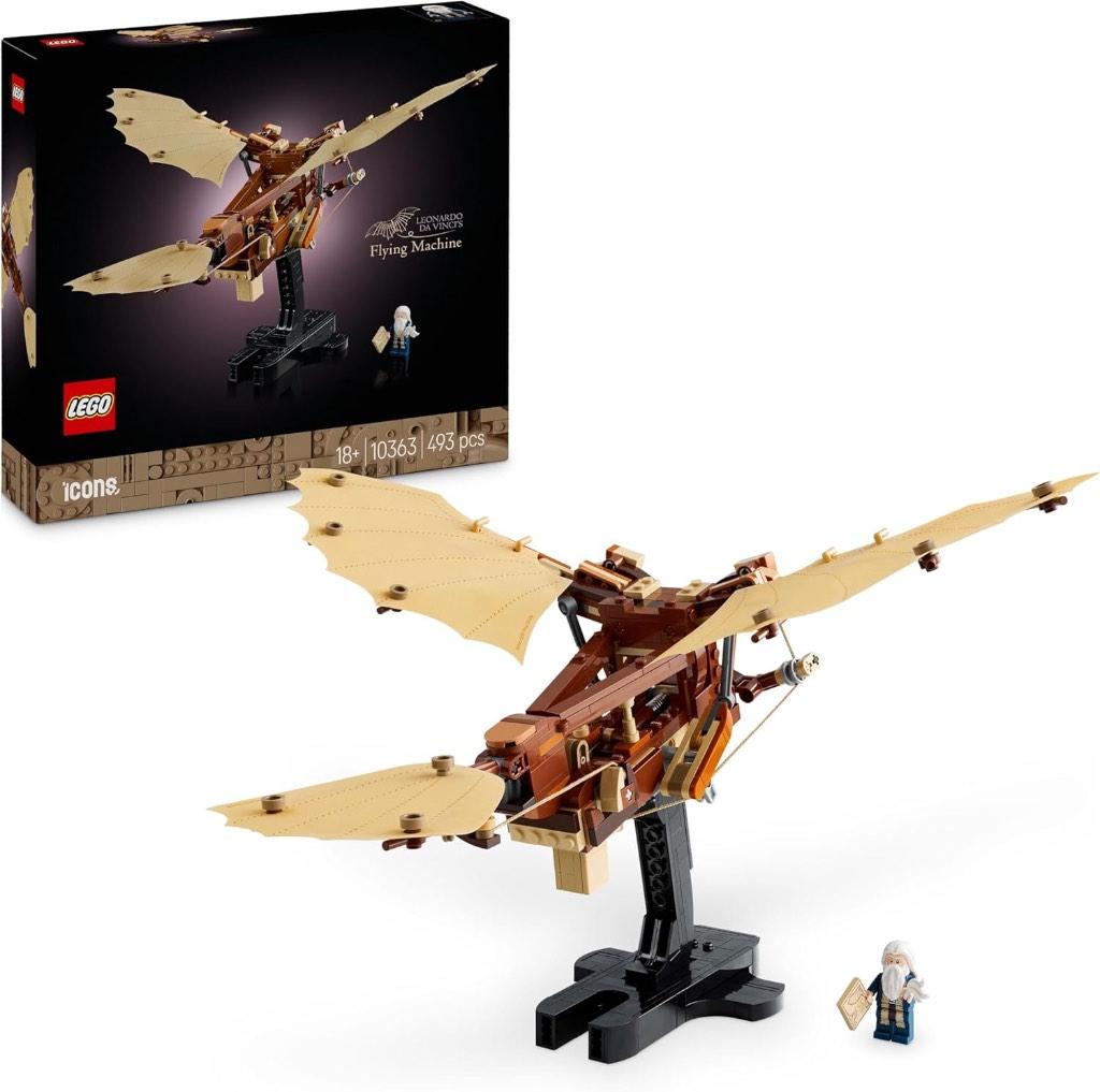 LEGO Icons 10363 De vliegmachine van Leonardo Da Vinci, Ophalen of Verzenden, Nieuw, Complete set, Lego