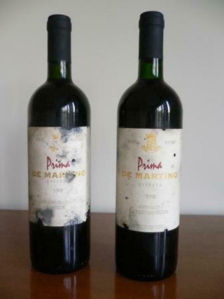 Prima de Martino Reserva 1999 Maipo Valley, Enlèvement