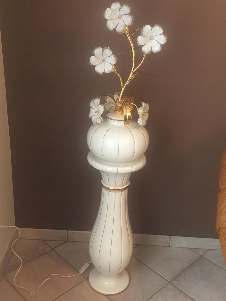 Lampe avec colonne, Maison & Meubles, Utilisé
