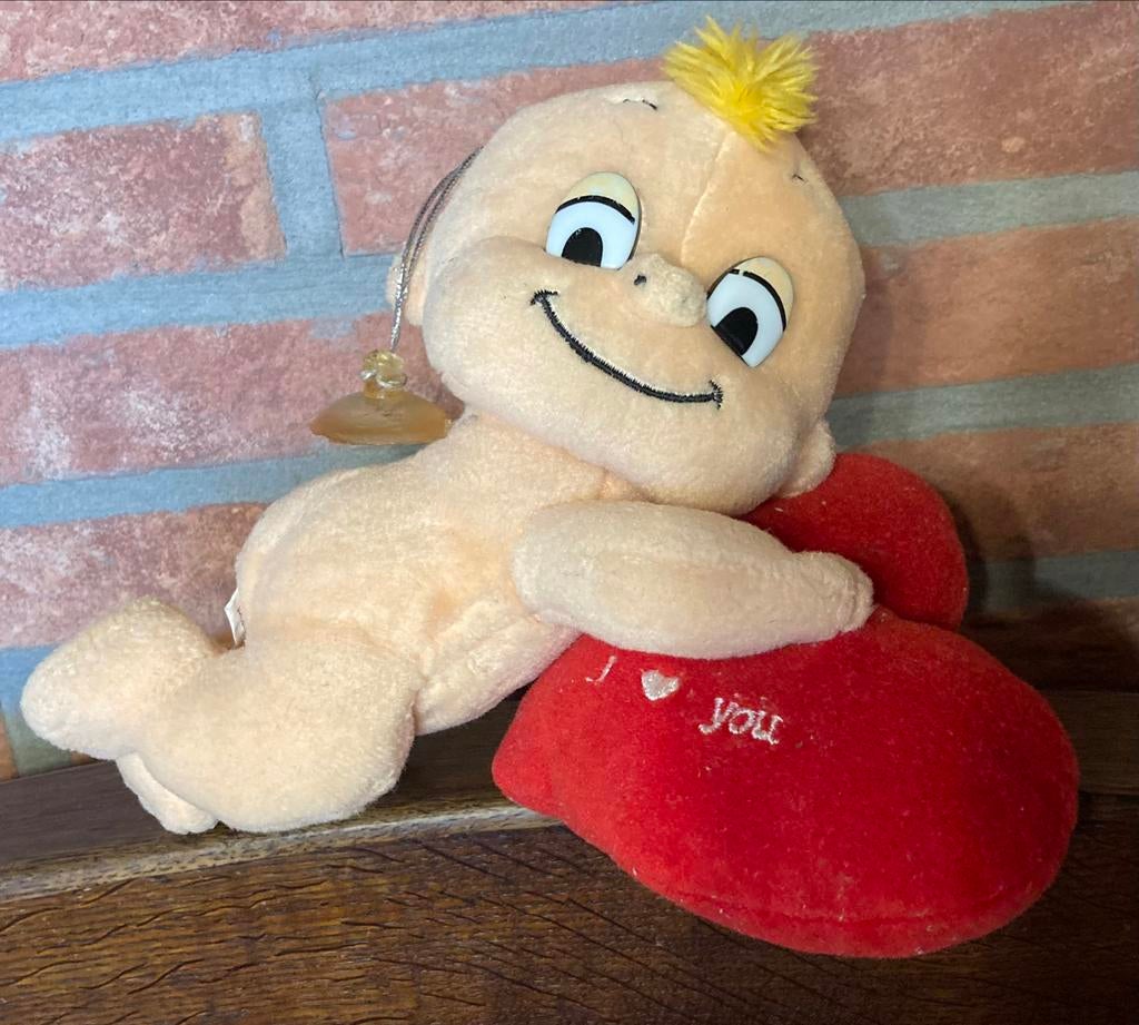 Knuffel baby,I love you’ met zuignap, Kinderen en Baby's, Ophalen of Verzenden