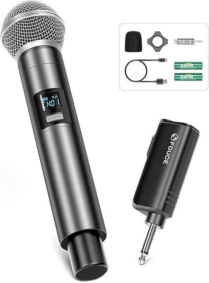 Microphone sans fil pour karaoké | LIVRAISON GRATUITE, Neuf, -, -, FDUCE
