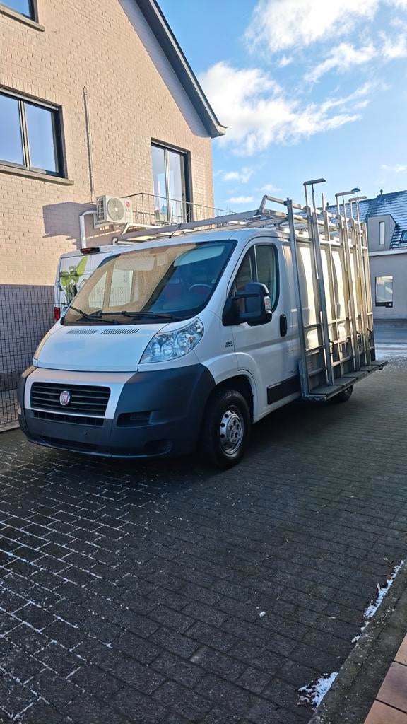 Fiat Ducato 2.3 Diesel Euro 5B Dakdrager Glasdrager Camera, Voorwielaandrijving, Euro 5, Stof, Electronic Stability Program (ESP)